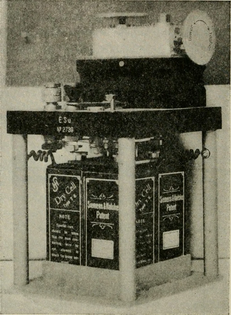 An illustration from Robison's Manual of radio telegraphy and telephony for the use of naval electricians, 1918, leaf 169