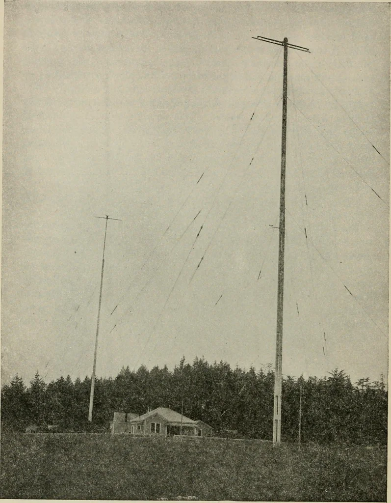 An illustration from Robison's Manual of radio telegraphy and telephony for the use of naval electricians, 1918, leaf 175