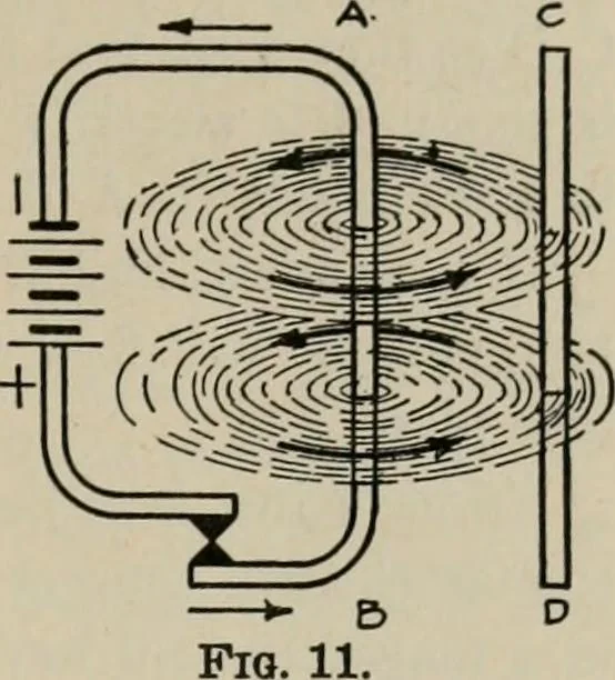 An illustration from Robison's Manual of radio telegraphy and telephony for the use of naval electricians, 1918, leaf 20