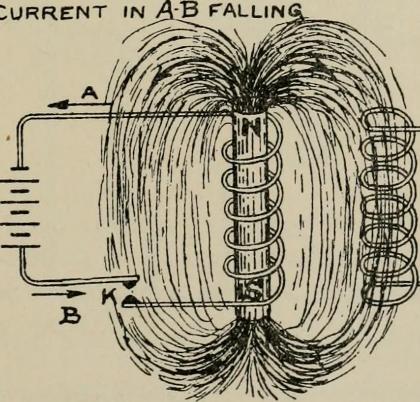 An illustration from Robison's Manual of radio telegraphy and telephony for the use of naval electricians, 1918, leaf 26