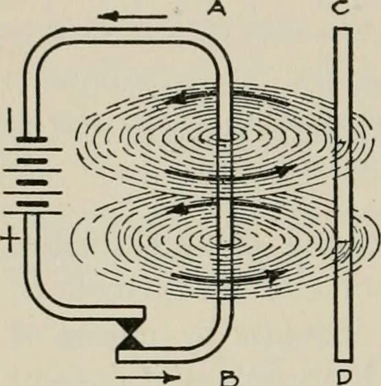 An illustration from Robison's Manual of radio telegraphy and telephony for the use of naval electricians, 1918, leaf 57