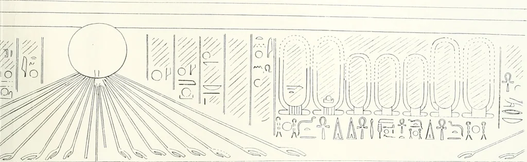 An illustration from The rock tombs of El Amarna, 1903, leaf 116