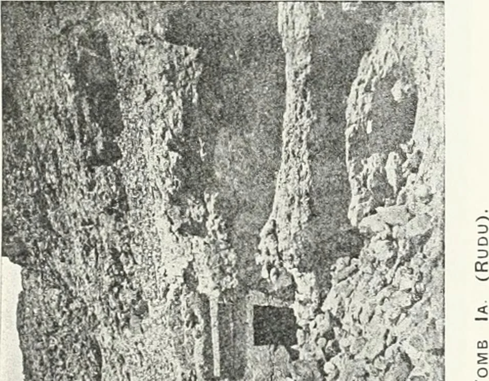 An illustration from The rock tombs of El Amarna, 1903, leaf 130