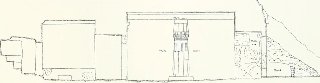 An illustration from The rock tombs of El Amarna, 1903, leaf 138