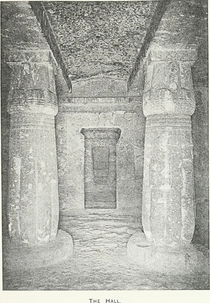 An illustration from The rock tombs of El Amarna, 1903, leaf 188