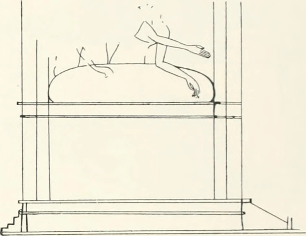 An illustration from The rock tombs of El Amarna, 1903, leaf 124