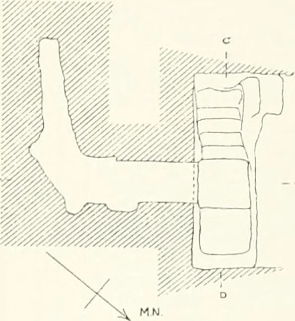 An illustration from The rock tombs of El Amarna, 1903, leaf 126