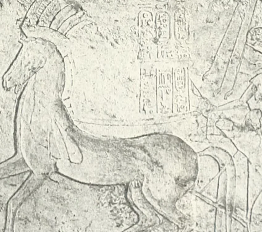 An illustration from The rock tombs of El Amarna, 1903, leaf 148
