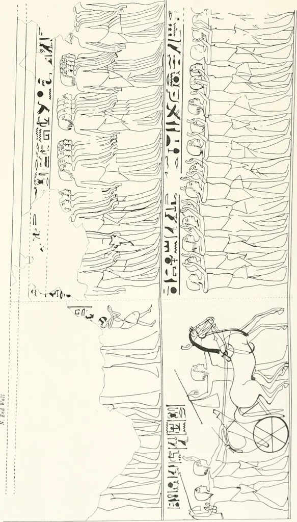 An illustration from The rock tombs of El Amarna, 1903, leaf 96