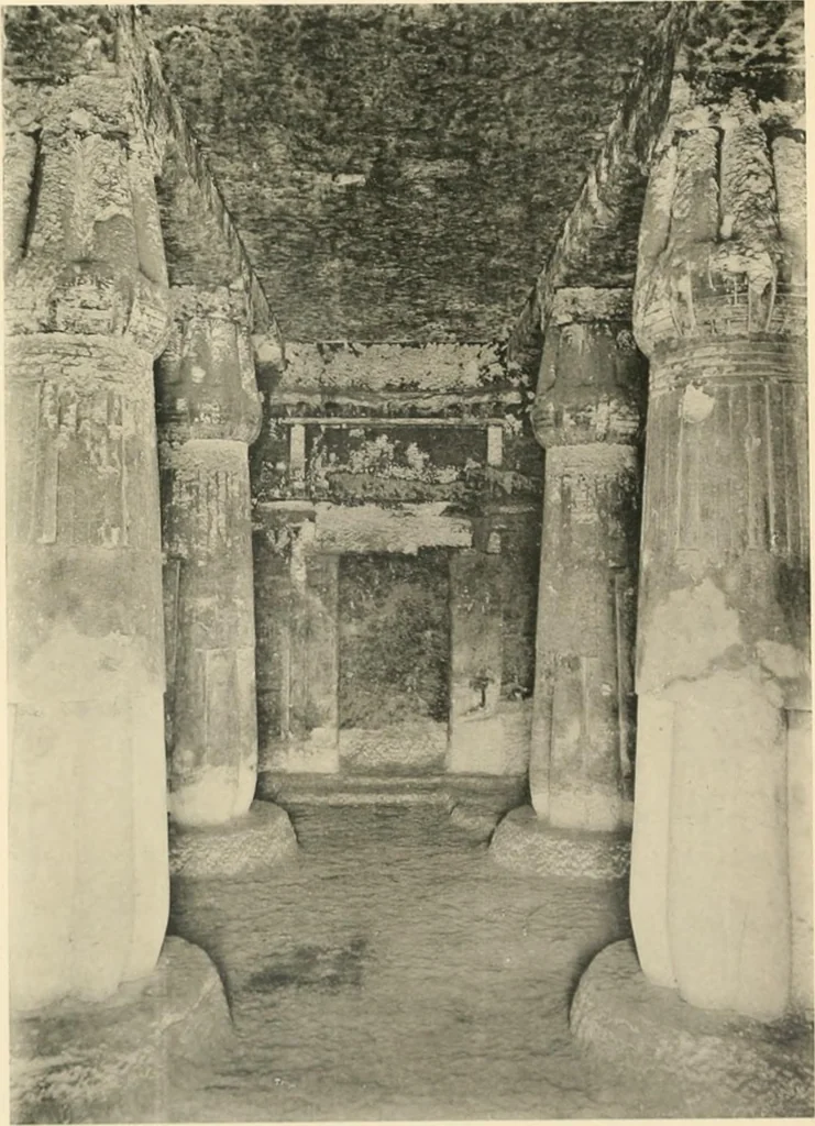 An illustration from The rock tombs of El Amarna, 1903, leaf 140