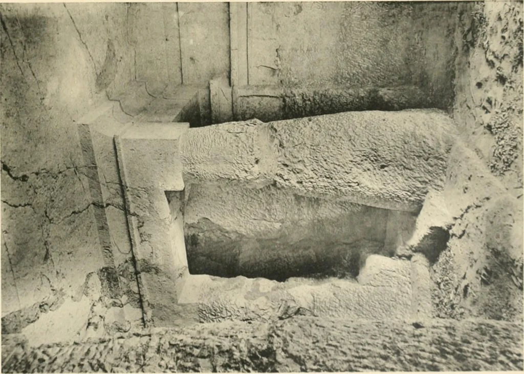An illustration from The rock tombs of El Amarna, 1903, leaf 140