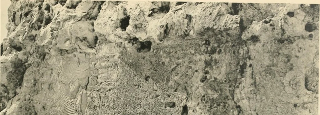 An illustration from The rock tombs of El Amarna, 1903, leaf 144
