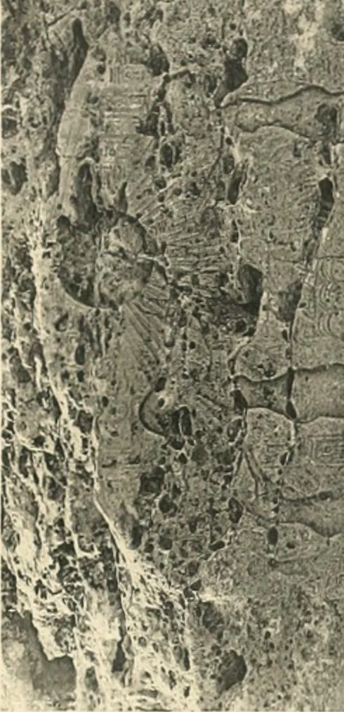 An illustration from The rock tombs of El Amarna, 1903, leaf 154