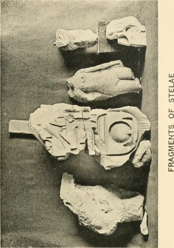 An illustration from The rock tombs of El Amarna, 1903, leaf 158