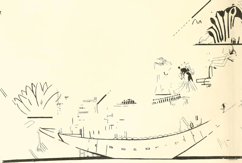 An illustration from The rock tombs of El Amarna, 1903, leaf 63