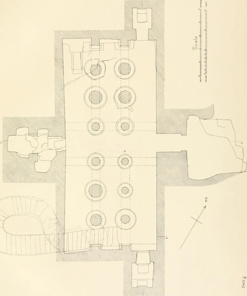 An illustration from The rock tombs of El Amarna, 1903, leaf 66