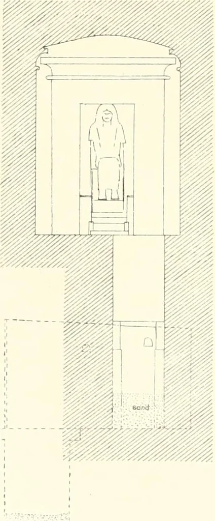 An illustration from The rock tombs of El Amarna, 1903, leaf 71