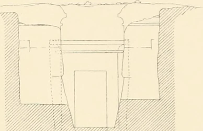 An illustration from The rock tombs of El Amarna, 1903, leaf 72