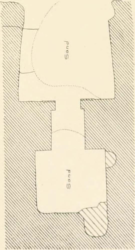 An illustration from The rock tombs of El Amarna, 1903, leaf 84
