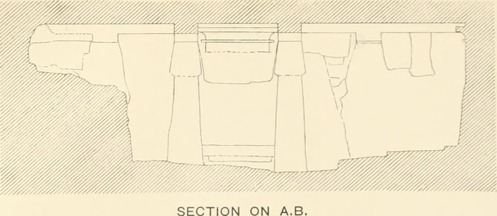 An illustration from The rock tombs of El Amarna, 1903, leaf 90