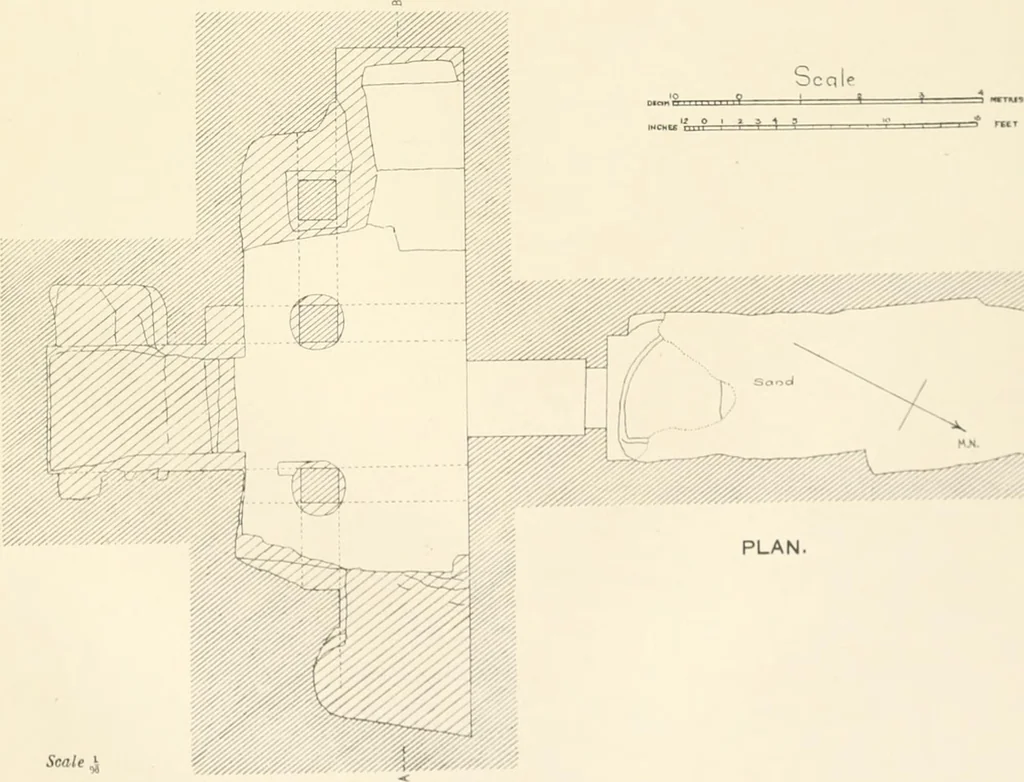 An illustration from The rock tombs of El Amarna, 1903, leaf 90