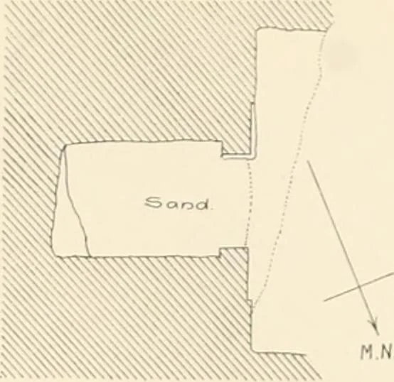 An illustration from The rock tombs of El Amarna, 1903, leaf 92