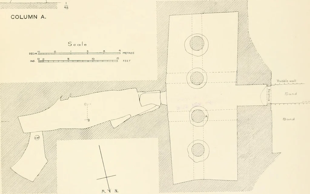 An illustration from The rock tombs of El Amarna, 1903, leaf 92