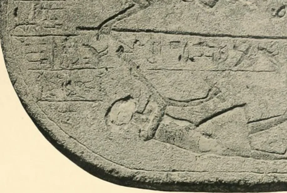 An illustration from The rock tombs of El Amarna, 1903, leaf 98