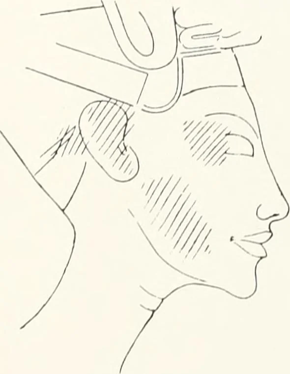 An illustration from The rock tombs of El Amarna, 1903, leaf 112