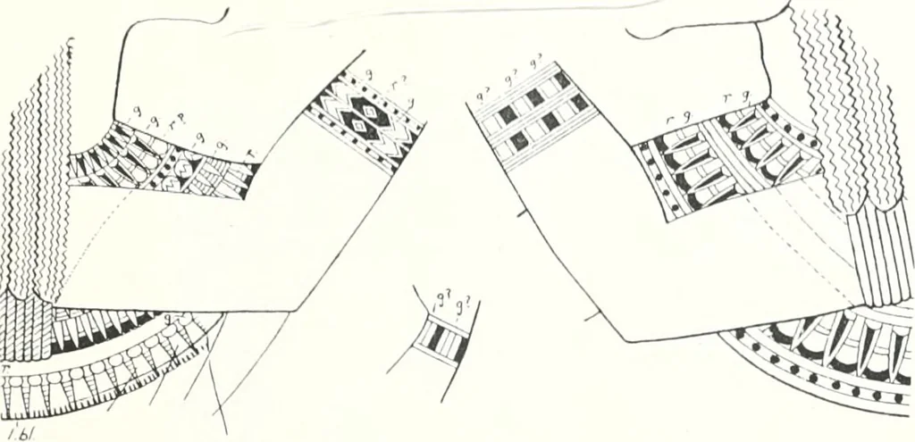 An illustration from The rock tombs of El Amarna, 1903, leaf 130