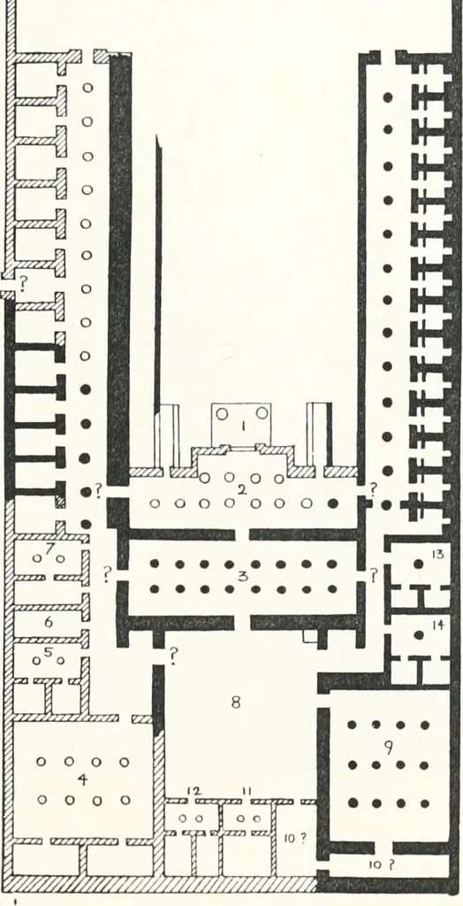 An illustration from The rock tombs of El Amarna, 1903, leaf 130