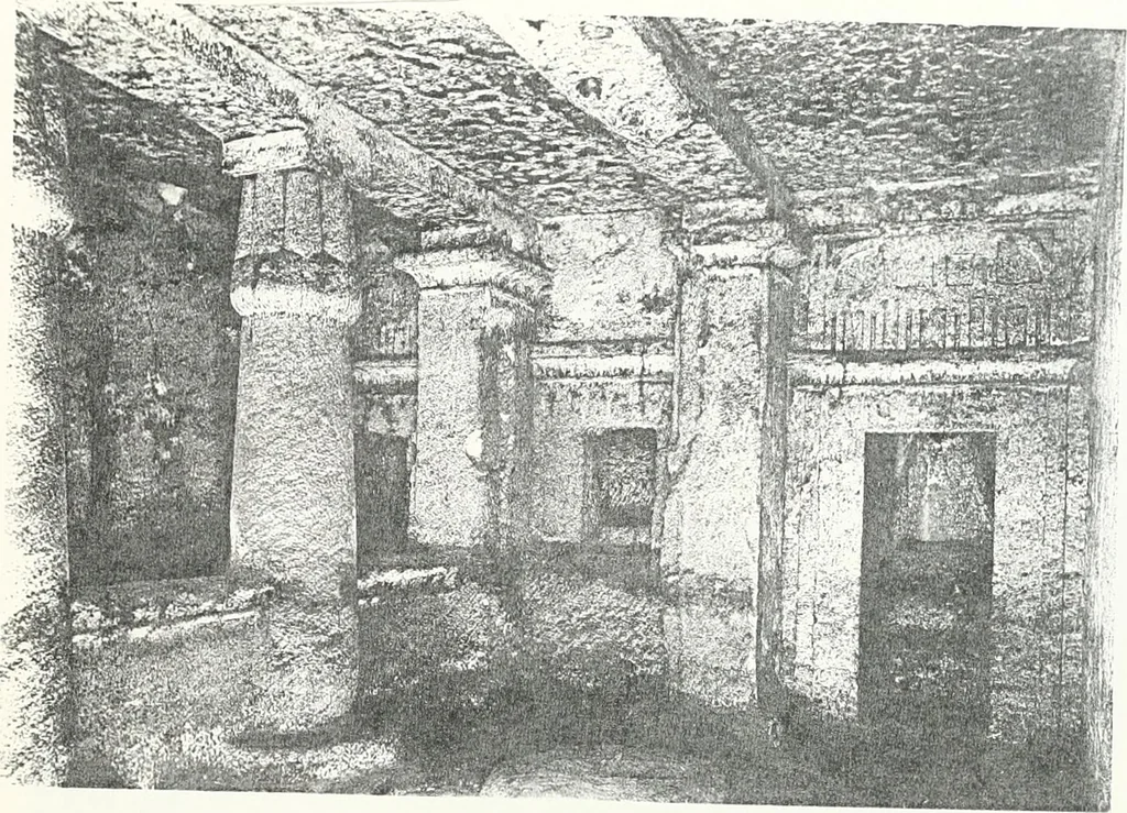 An illustration from The rock tombs of El Amarna, 1903, leaf 134