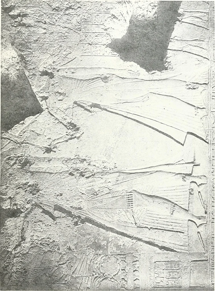 An illustration from The rock tombs of El Amarna, 1903, leaf 142