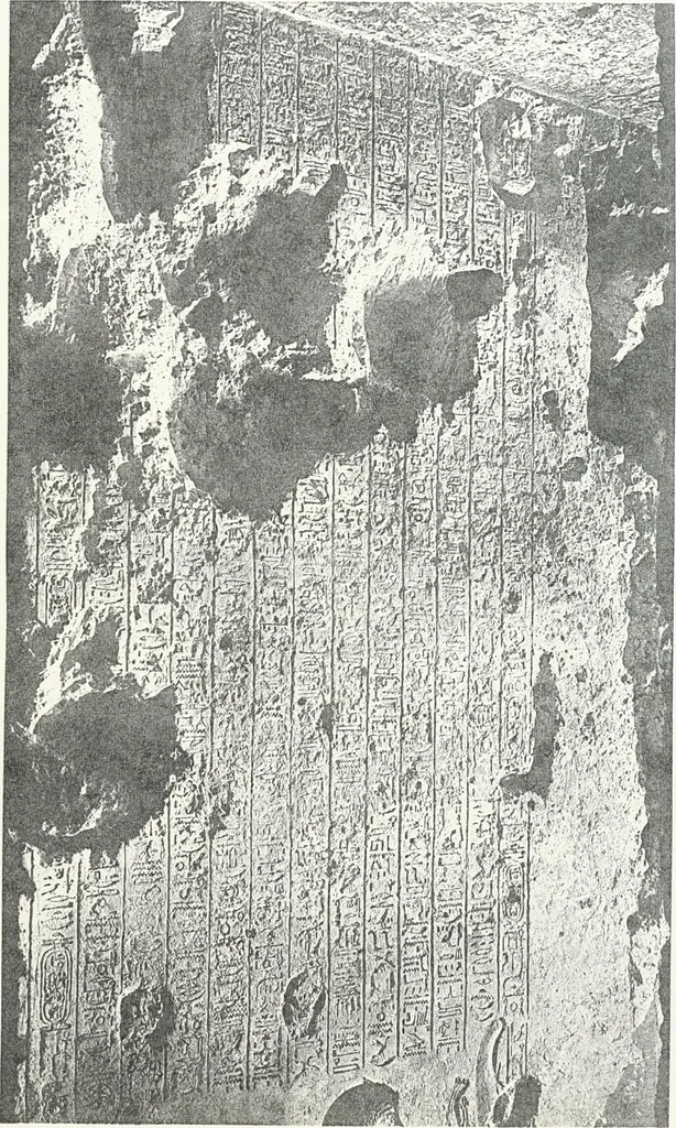 An illustration from The rock tombs of El Amarna, 1903, leaf 144