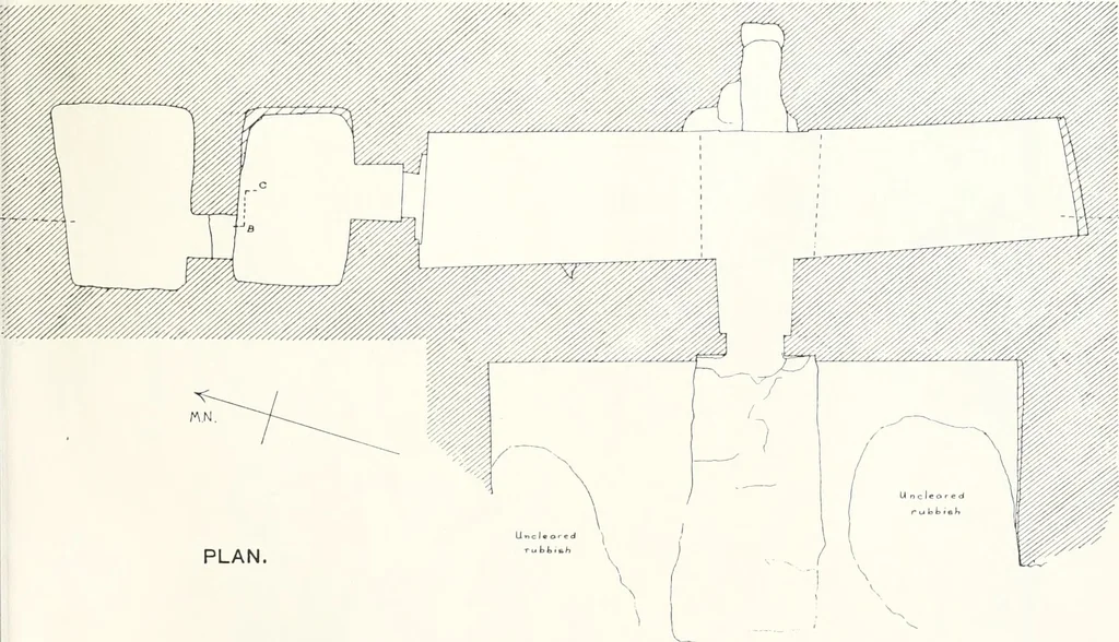 An illustration from The rock tombs of El Amarna, 1903, leaf 58