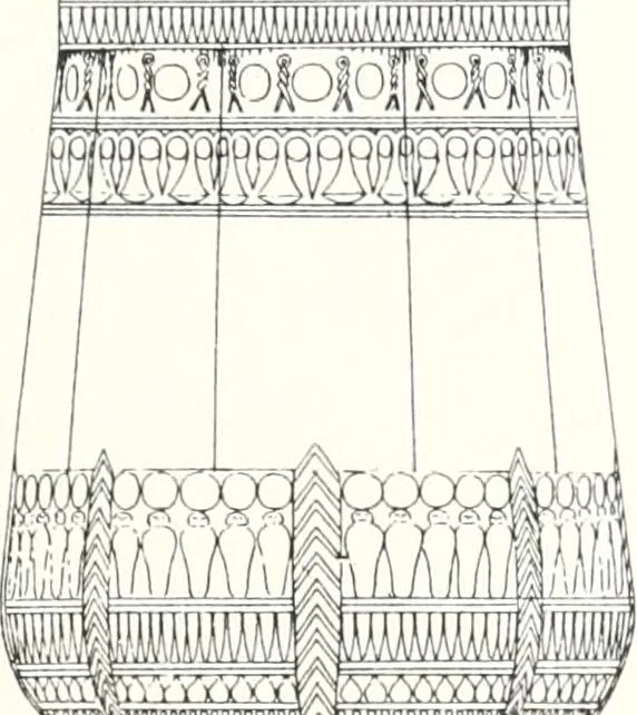 An illustration from The rock tombs of El Amarna, 1903, leaf 84