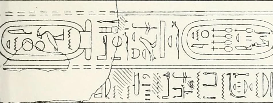 An illustration from The rock tombs of El Amarna, 1903, leaf 88