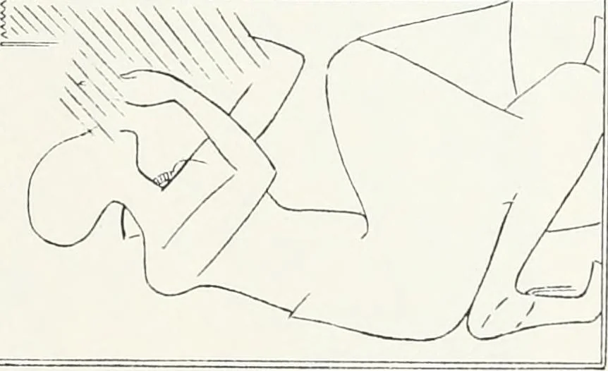 An illustration from The rock tombs of El Amarna, 1903, leaf 88