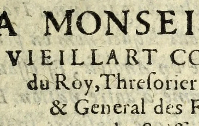 An illustration from Rodomvntadas castellanas : recopiladas de los commentarios de los muy aspantosos, terribles & inuincibles capitanes, Metamoros, Crocodillo y Rajabroqueles = Rodomontades espagnoles : colligées des commentaires des tres-espouuentables, terribles, & iuuincibles [sic] capitaines, Matamores, Crocodille, & Rajabroqueles, 1619, leaf 9