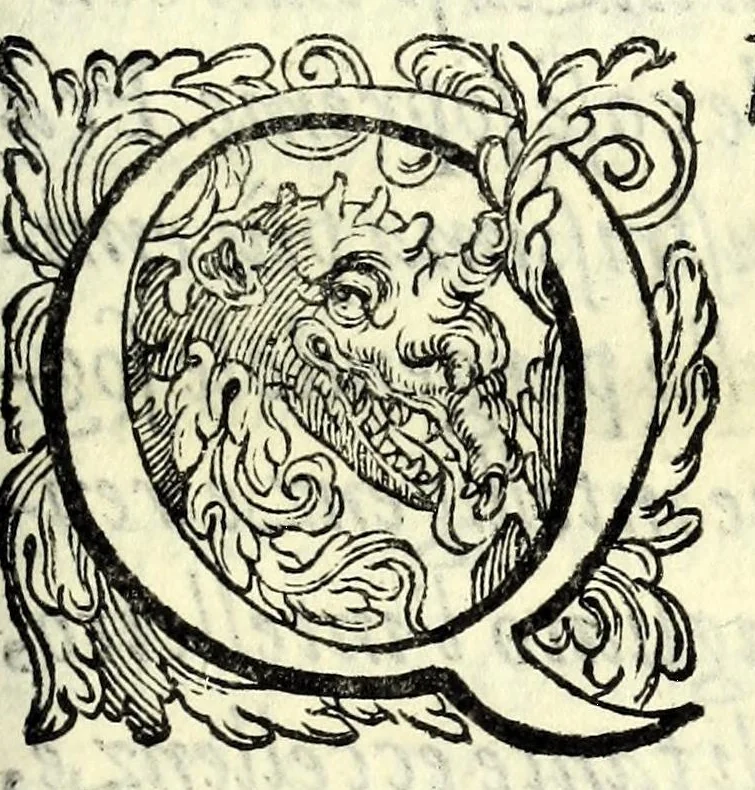 An illustration from Rodopeia : tragedia, 1582, leaf 11