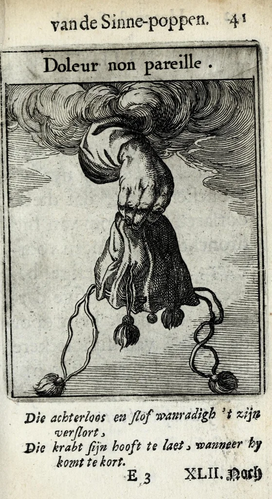 An illustration from Roemer Visschers Zinne-poppen : alle verciert met rÿmen en sommighe met proze, 1669, leaf 109