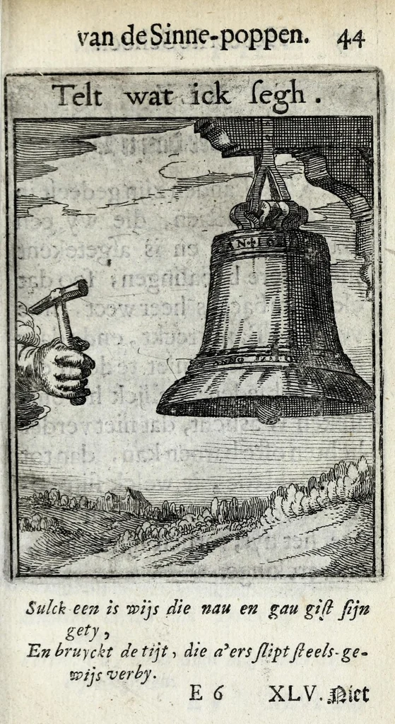 An illustration from Roemer Visschers Zinne-poppen : alle verciert met rÿmen en sommighe met proze, 1669, leaf 115
