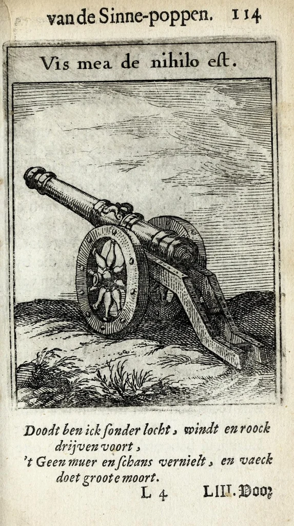An illustration from Roemer Visschers Zinne-poppen : alle verciert met rÿmen en sommighe met proze, 1669, leaf 259