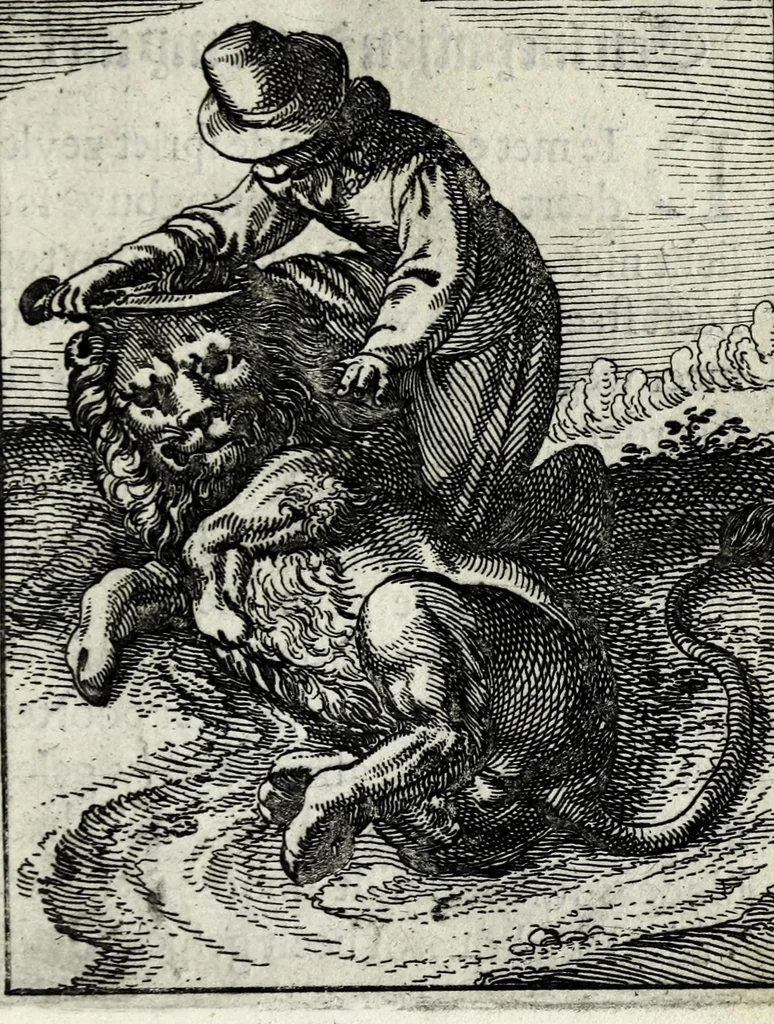 An illustration from Roemer Visschers Zinne-poppen : alle verciert met rÿmen en sommighe met proze, 1669, leaf 291