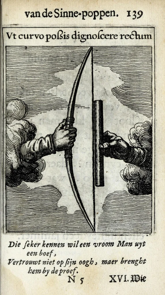 An illustration from Roemer Visschers Zinne-poppen : alle verciert met rÿmen en sommighe met proze, 1669, leaf 309