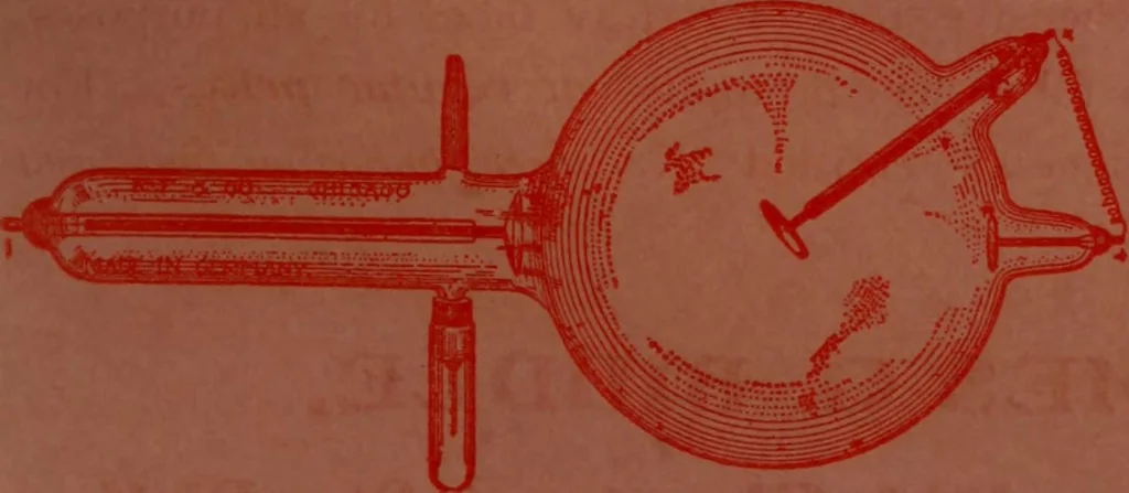 An illustration from "Roentgen" induction coils and other X-ray apparatus, 1903, leaf 38