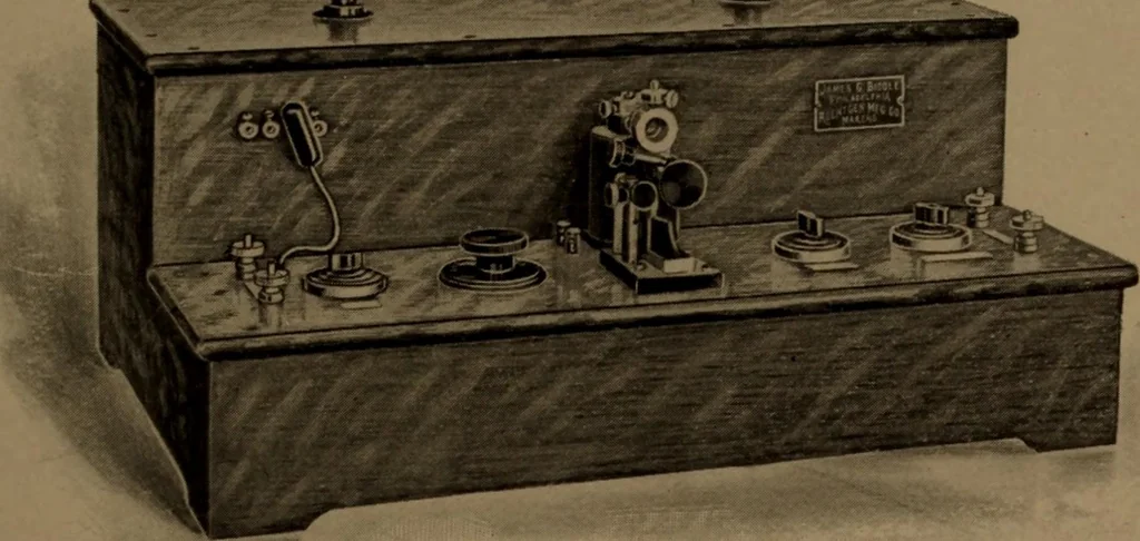 An illustration from "Roentgen" induction coils and other X-ray apparatus, 1904, leaf 18