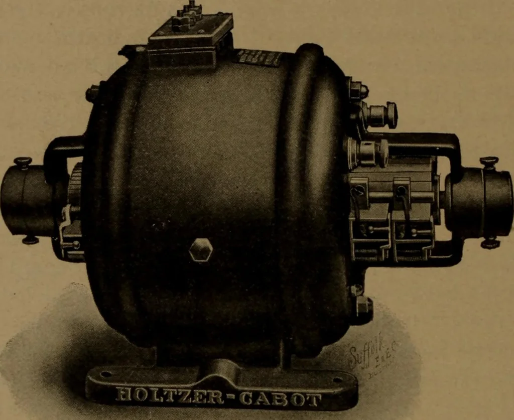 An illustration from "Roentgen" induction coils and other X-ray apparatus, 1904, leaf 35