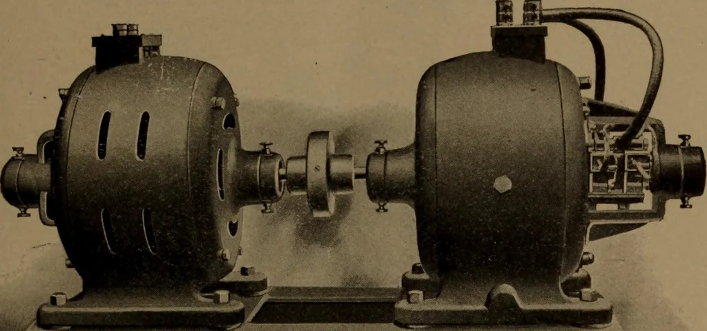An illustration from "Roentgen" induction coils and other X-ray apparatus, 1904, leaf 36