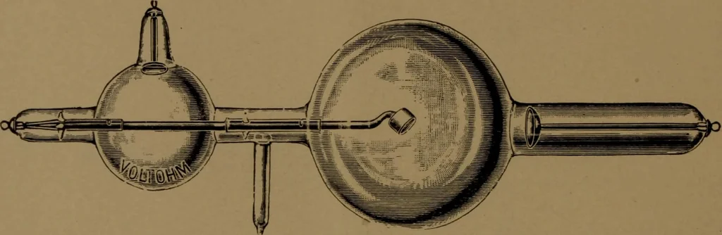An illustration from "Roentgen" induction coils and other X-ray apparatus, 1904, leaf 45